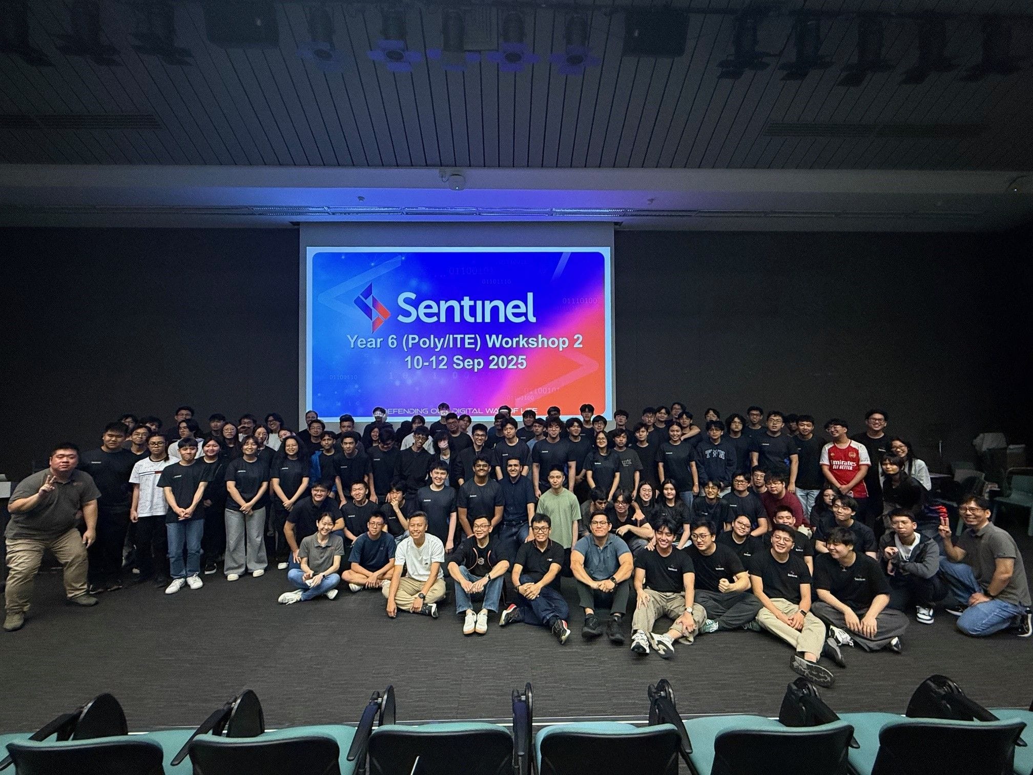 Our Polytechnic/ITE Year 6 gathering for 1 final group photo